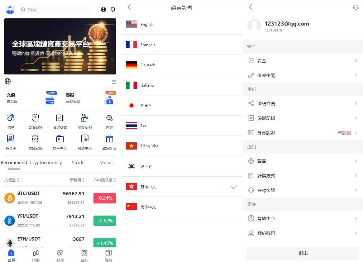 海外JAVA交易所源码/多语言交易所/币币/永续合约/期权交易